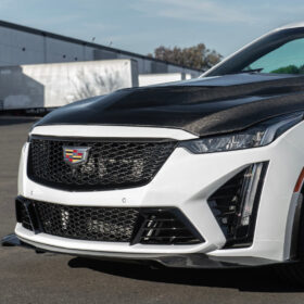 Extreme Online Store EOS CT5-V Blackwing Sedan Carbon Fiber Front Lip Splitter for CT5-V - Image 2