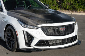 Extreme Online Store EOS CT5-V Blackwing Sedan Carbon Fiber Front Lip Splitter for CT5-V - Image 6