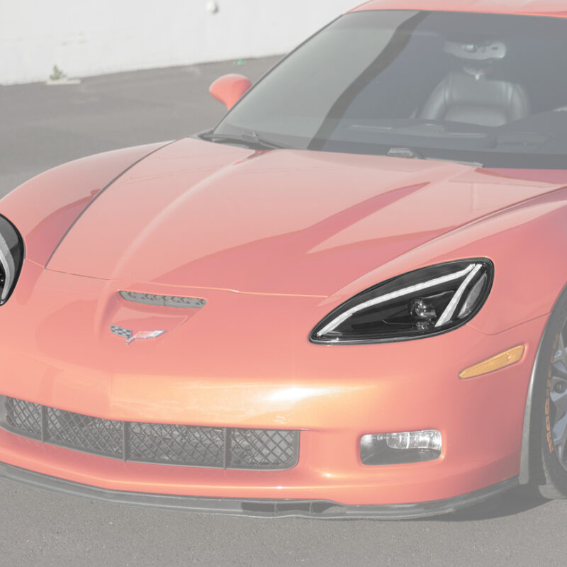 EOS 2005-2013 Corvette C6 | C8 Smoke Tinted Lens Signal Turn Headlights