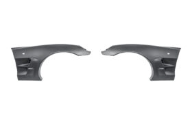EOS 2005-2013 Corvette C6 | ZR1 Front Side Wide Body Matte Black Fender Pair