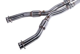 Extreme Online Store EOS CTS-V 6.2L V8 Coupe Resonated Mid Pipe - Image 5