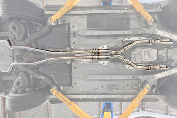 EOS 2009-2014 Cadillac CTS-V 6.2L V8 Sedan & Wagon Resonated Mid Pipe
