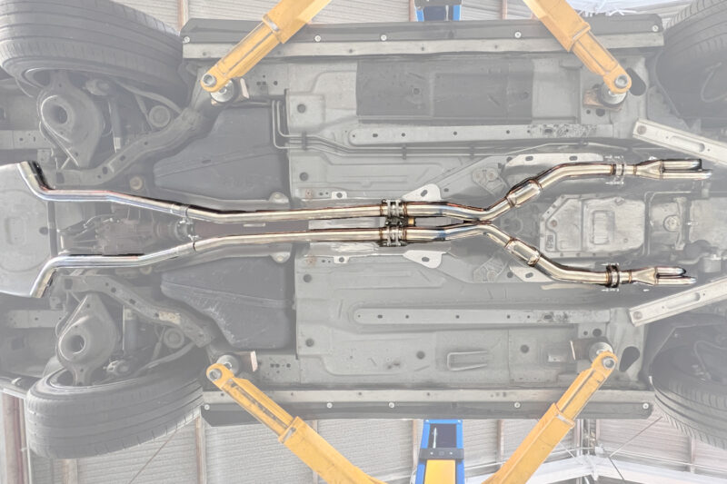 EOS 2009-2014 Cadillac CTS-V 6.2L V8 Sedan & Wagon Resonated Mid Pipe