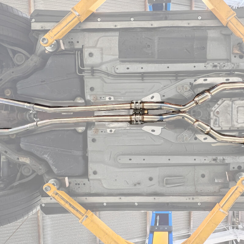 EOS 2009-2014 Cadillac CTS-V 6.2L V8 Sedan & Wagon Resonated Mid Pipe