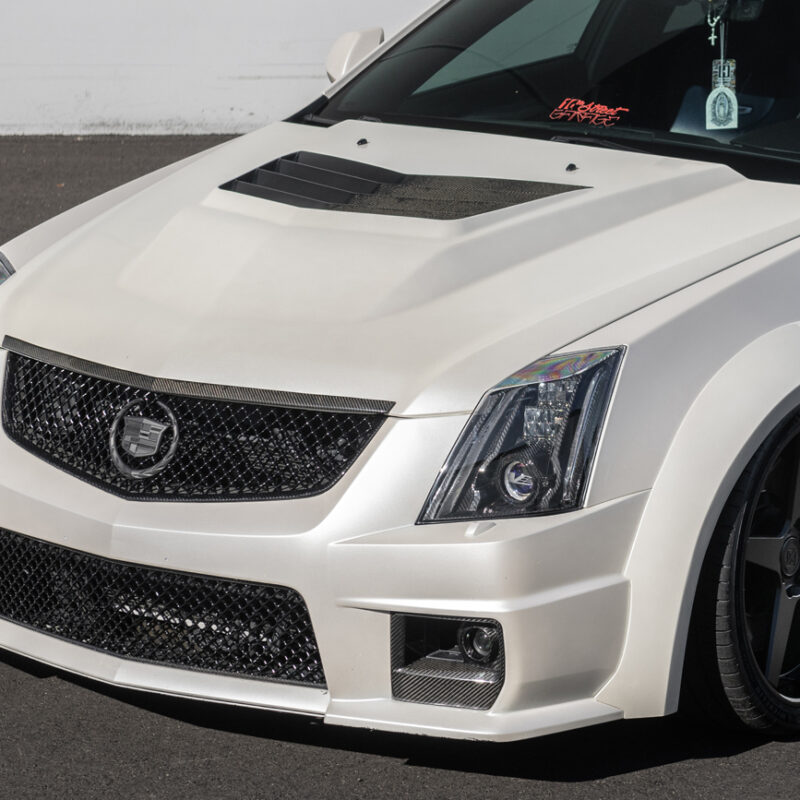 EOS 2009-2015 CTS-V Headlights Internal Lens Carbon Fiber Cover