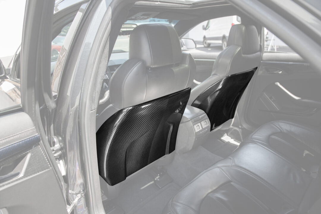 EOS 2009-2015 Cadillac CTS-V Carbon Fiber Seat Back Cover