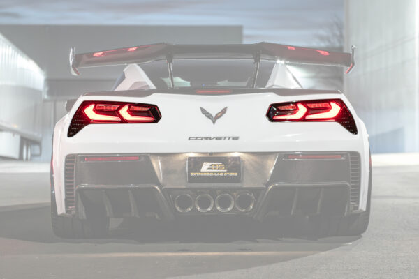 2014-2019 Corvette C7 Smoke Tinted Lens Rear Taillight
