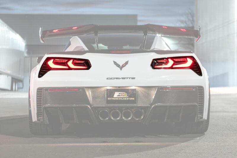 EOS 2014-2019 Corvette C7 Smoke Tinted Lens Rear Taillight