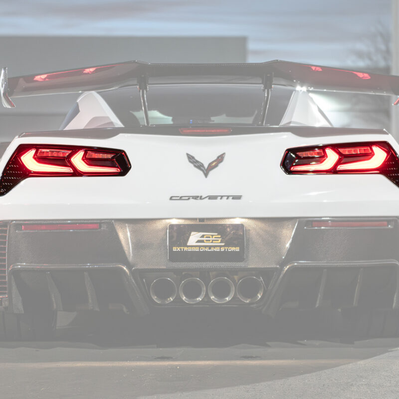 EOS 2014-2019 Corvette C7 Smoke Tinted Lens Rear Taillight