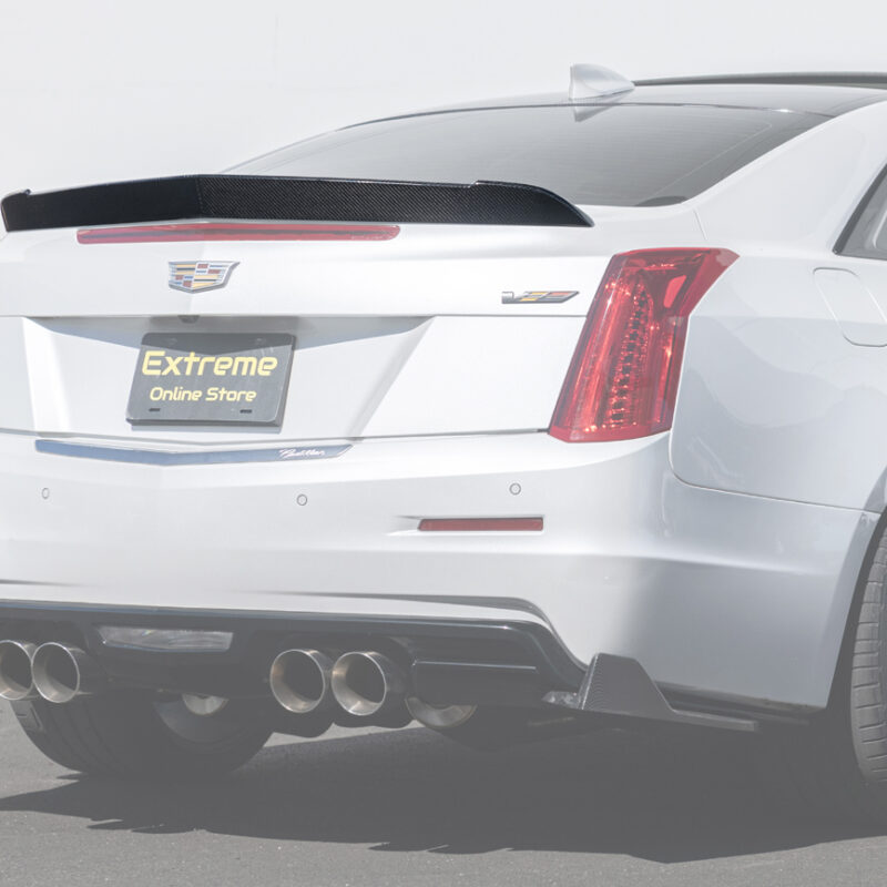 EOS 2016-2019 ATS-V Coupe Rear Trunk Lid Wing Carbon Fiber Spoiler