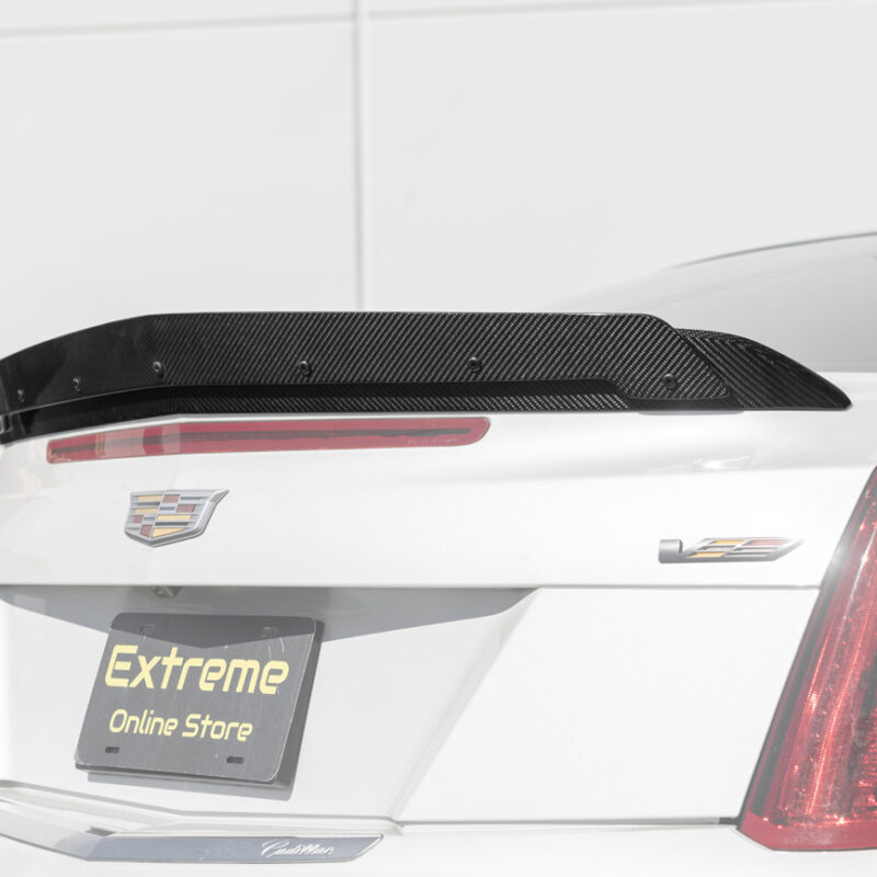 EOS 2016-2019 ATS-V Coupe Rear Wing Wickerbill Carbon Fiber Spoiler
