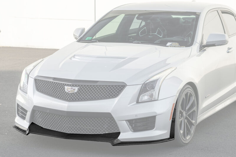 EOS 2016-2019 Cadillac ATS-V OEM Track Package Front Carbon Fiber Bumper Lip Splitter