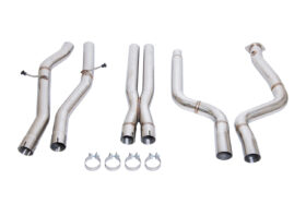 Extreme Online Store EOS CTS-V Anodized Silver Mid Pipe - Image 5