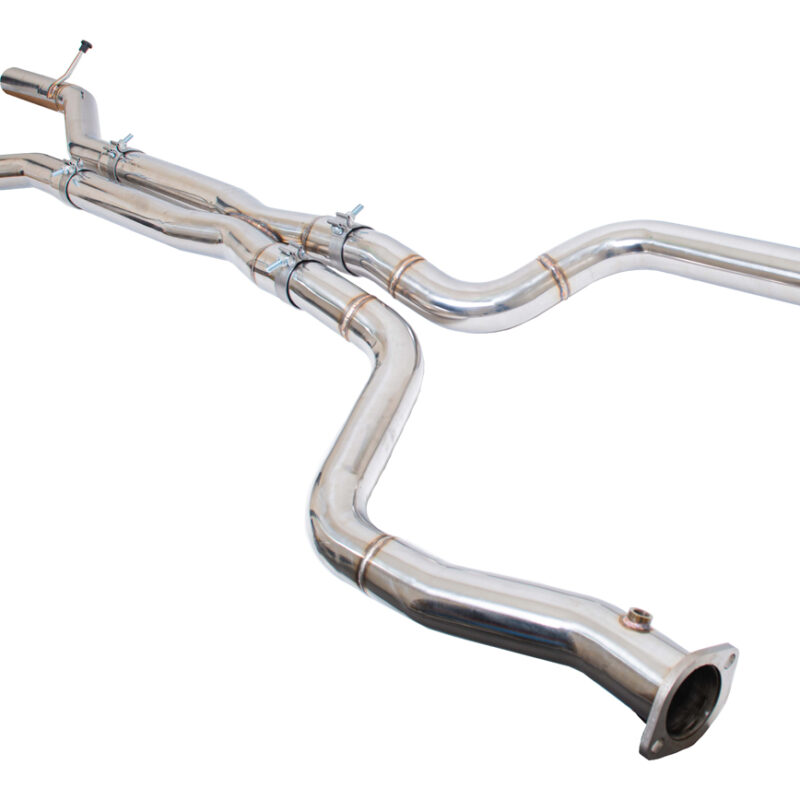 EOS 2016-2019 Cadillac CTS-V Anodized Silver Mid Pipe