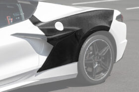 EOS 2020-2025 C8 Stingray | Z06 Package Rear Primed Black Side Fender