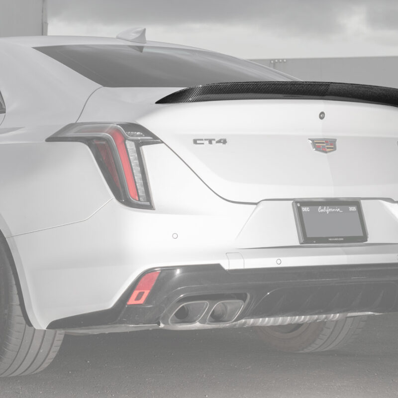 EOS 2020-2025 Cadillac CT4 Blackwing Package Rear Carbon Fiber Wing Spoiler