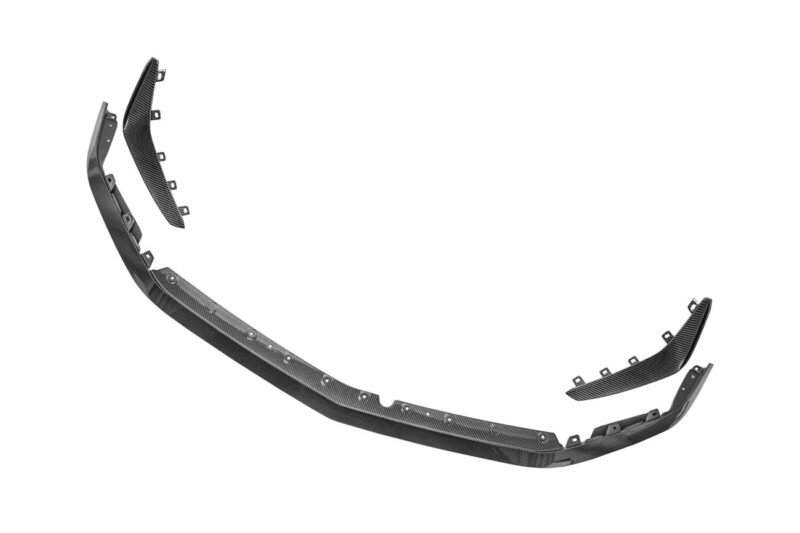 EOS 2020-2025 Cadillac CT4-V Blackwing Carbon Fiber W/ Canard Front Lip Splitter Winglets & Side Skirts