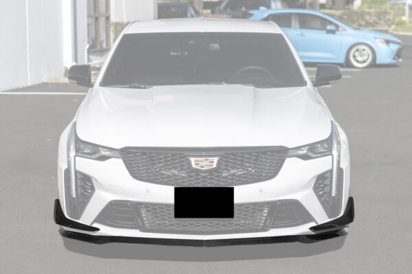 EOS 2020-2025 Cadillac CT4-V Blackwing Front Lip Splitter & Carnards