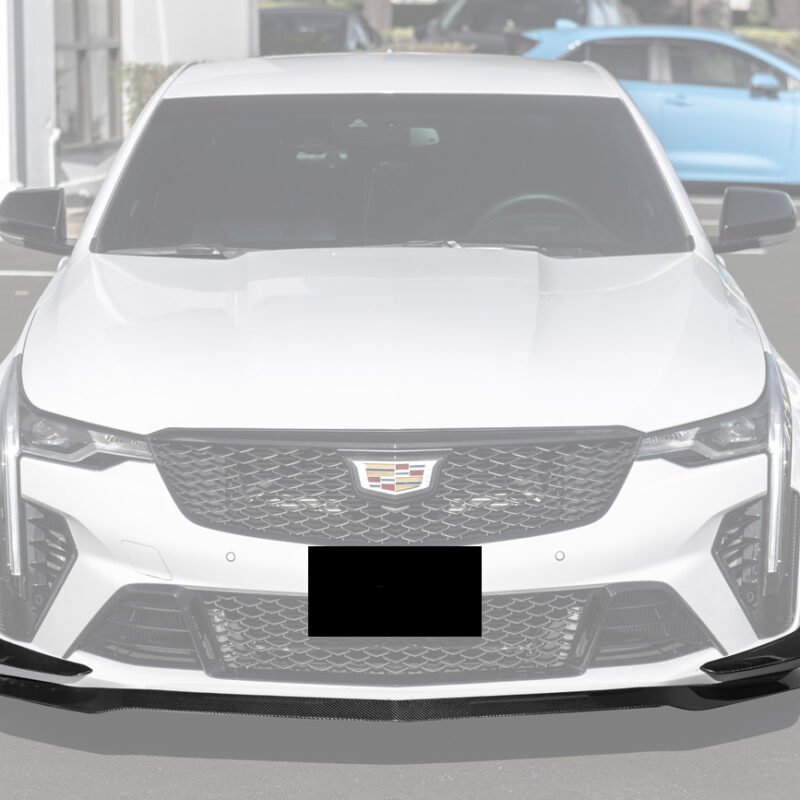 EOS 2020-2025 Cadillac CT4-V Blackwing Front Lip Splitter & Carnards