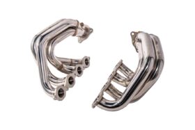 Extreme Online Store EOS Corvette C8 Stingray Brushed Silver Long Tube Header for C8 Corvette - Image 3