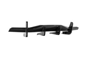 Extreme Online Store EOS Corvette C8 Rear Bumper Glossy Black Add-On Diffuser Lip for C8 Corvette - Image 4