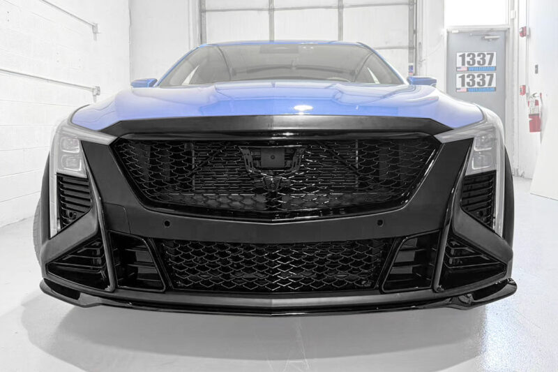 EOS 2025-2025 Cadillac CT5 CT5-V | Primed Black Blackwing Fog Cover