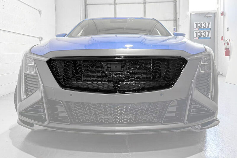 EOS 2025-2025 Cadillac CT5 Front Bumper Glossy Black Grille Cover