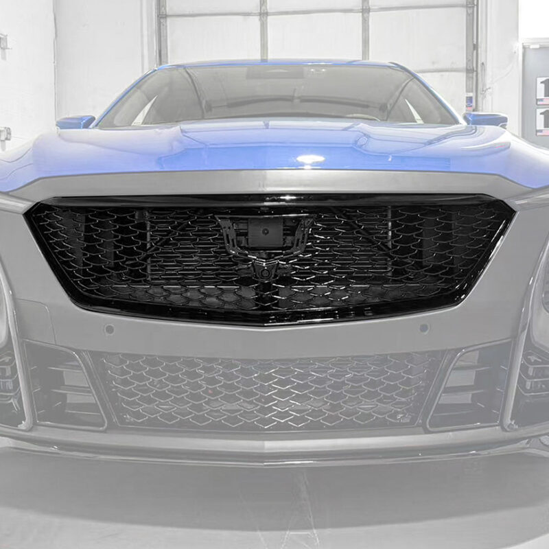 EOS 2025-2025 Cadillac CT5 Front Bumper Glossy Black Grille Cover