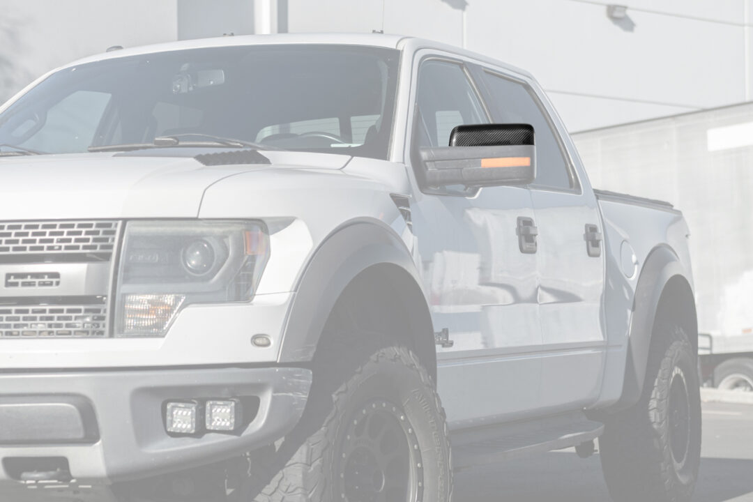 FFP 2009-2014 Ford F-150 Side Mirror Carbon Fiber Cover