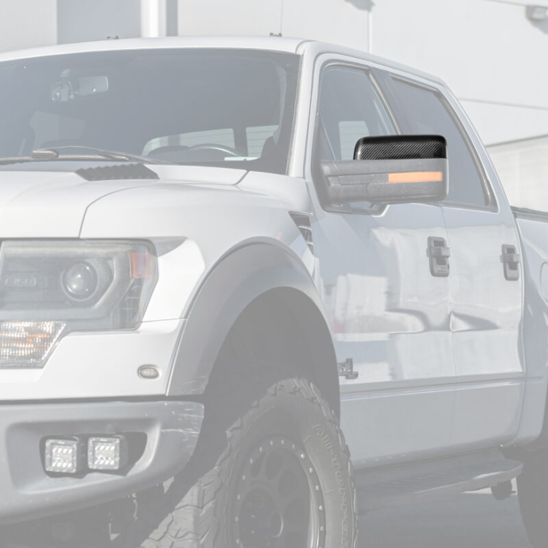 FFP 2009-2014 Ford F-150 Side Mirror Carbon Fiber Cover