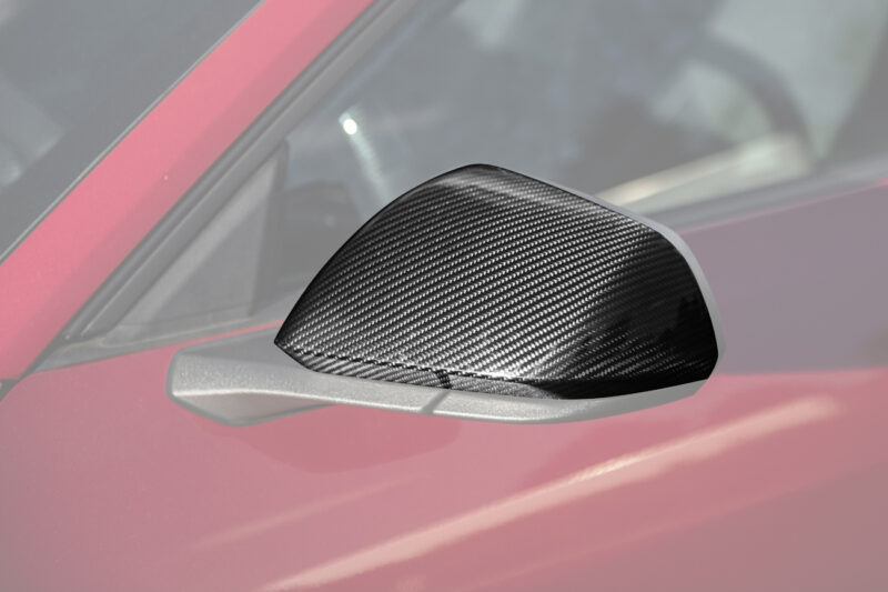 FFP 2015-2025 Ford Mustang Mirror Carbon Fiber Cap Cover Pair