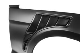 FFP Mustang Front Side Matte Black Vented Fenders for Mustang EcoBoost - Image 2