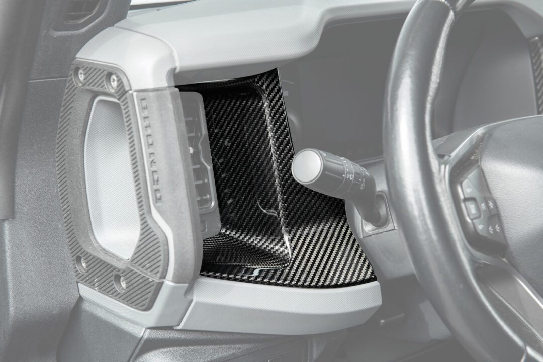 FFP 2021-2025 Ford Bronco Driver Carbon Fiber Side AC Outlet Vent Cover