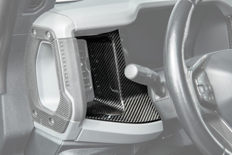 FFP 2021-2025 Ford Bronco Driver Carbon Fiber Side AC Outlet Vent Cover