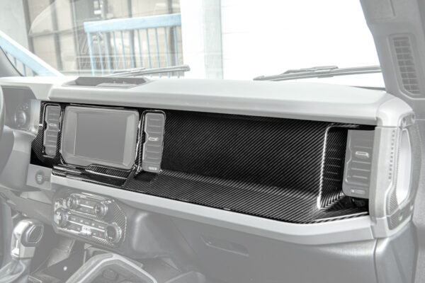 FFP 2021-2025 Ford Bronco Passenger Side AC Outlet Carbon Fiber Panel Cover