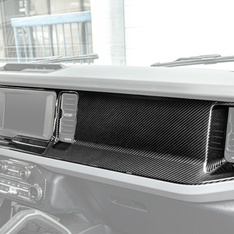 FFP 2021-2025 Ford Bronco Passenger Side AC Outlet Carbon Fiber Panel Cover