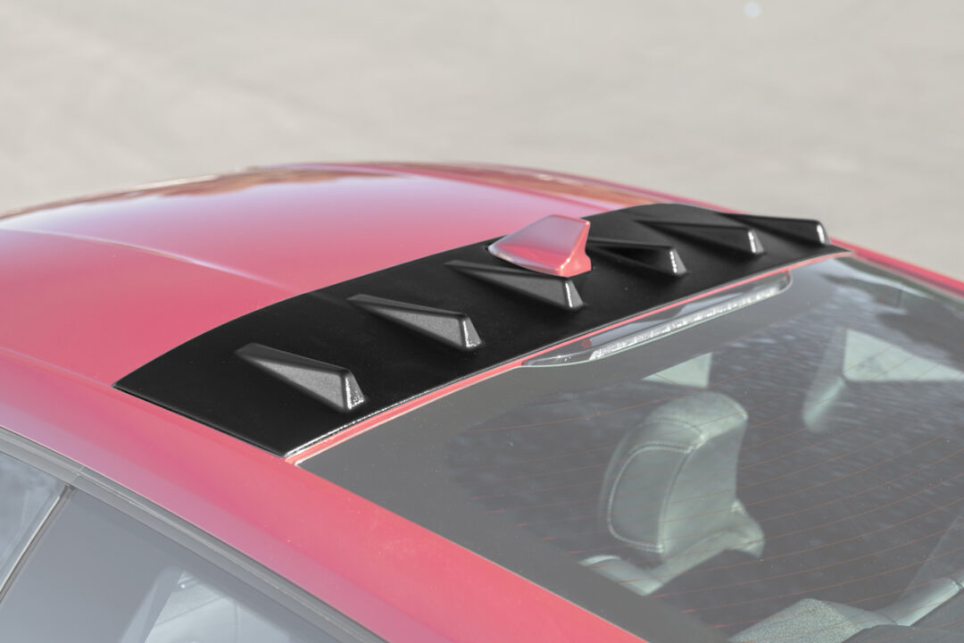 FFP 2024-2025 Ford Mustang Coupe Rear Matte Black Roof Wing Spoiler