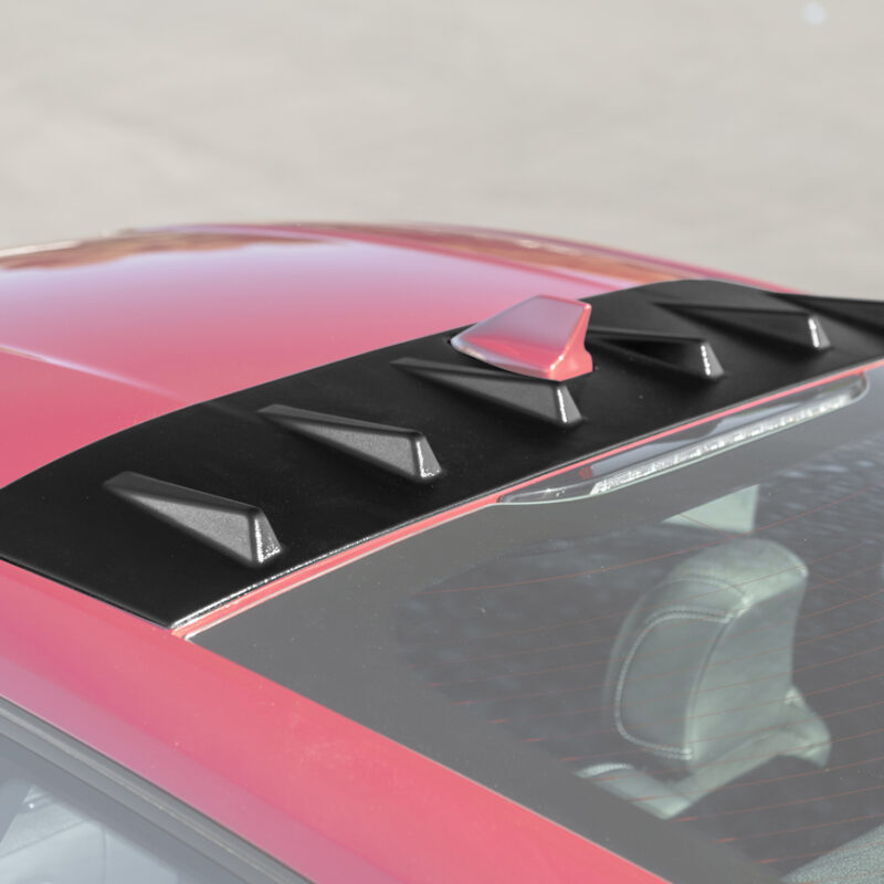 FFP 2024-2025 Ford Mustang Coupe Rear Matte Black Roof Wing Spoiler