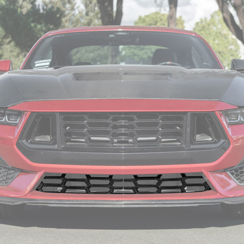 FFP 2024-2025 Ford Mustang Front Matte Black Grille Insert
