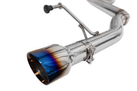 FFP Mustang GT Axle Back Silver Burnt Exhaust for S650 Mustang - Image 5
