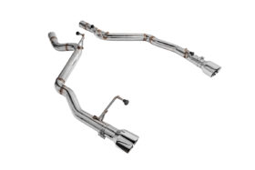 FFP Mustang GT Axle Back Silver Exhaust for S650 Mustang - Image 5
