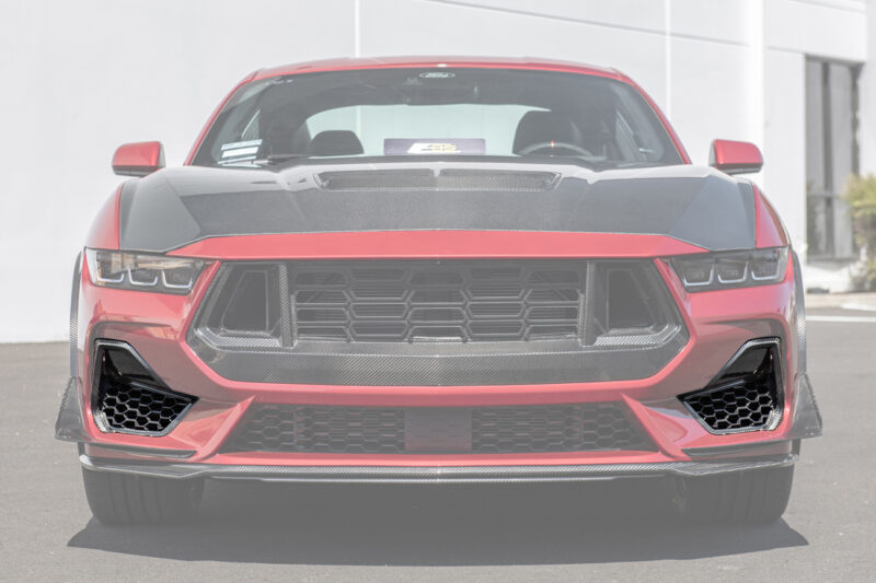 FFP 2024-2025 Ford Mustang GT Front Side Carbon Fiber Grille