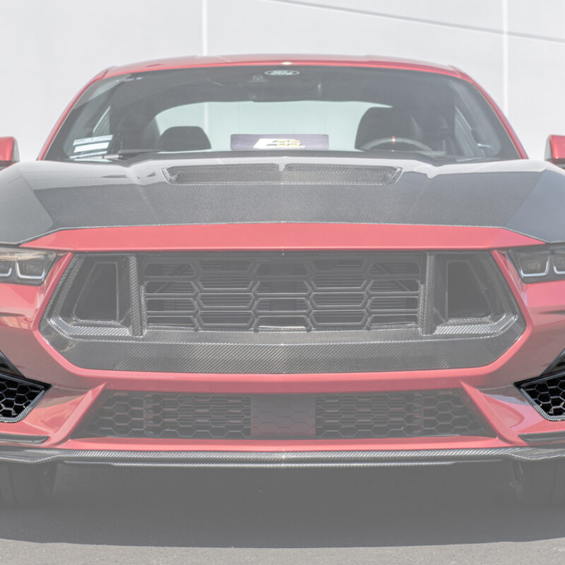 FFP 2024-2025 Ford Mustang GT Front Side Carbon Fiber Grille