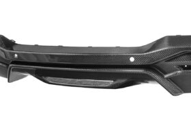 FFP Mustang GT Package Dual Tips Carbon Fiber Rear Bumper Diffuser for S650 Mustang - Image 4