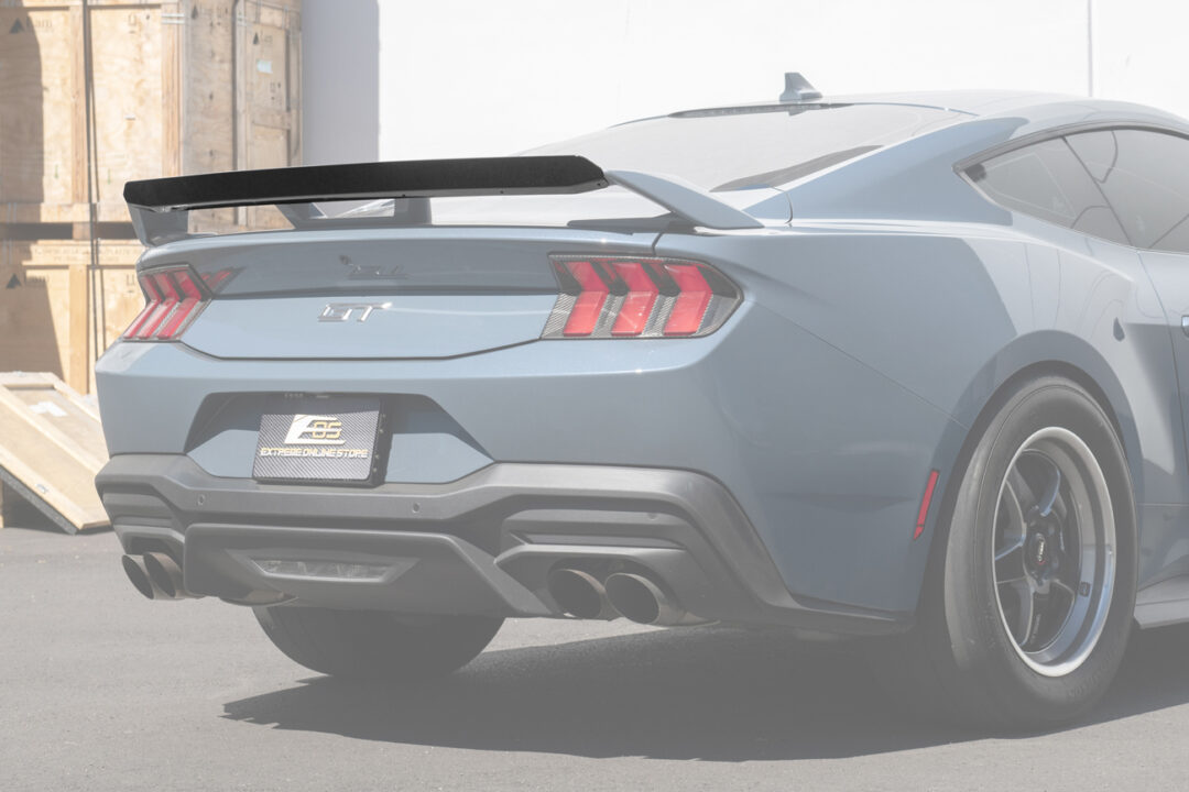 FFP 2024-2025 Ford Mustang GT Performance Wing Rear Hydro- Dipped Carbon Fiber Gurney Flap Spoiler