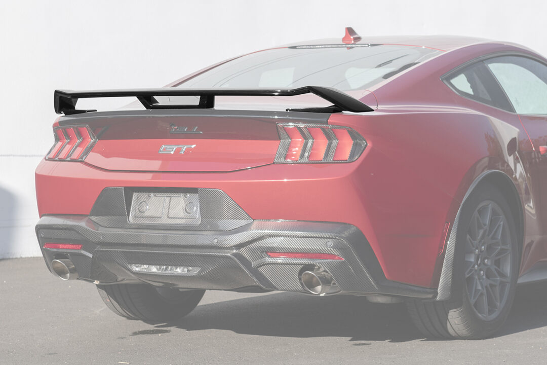 FFP 2024-2025 Ford Mustang GT Rear Glossy Black Spoiler