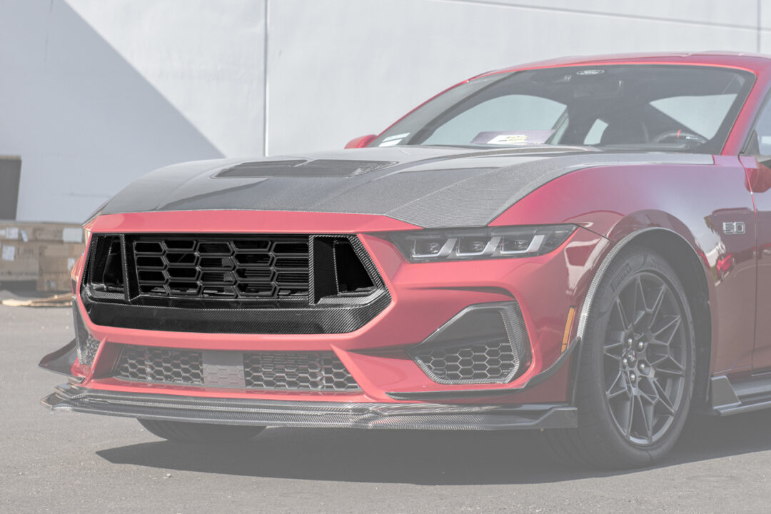 FFP 2024-2025 Ford Mustang Front Glossy Black Grille Insert