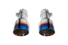 FFP Mustang GT Straight Cat Back Burnt Exhaust for S650 Mustang - Image 2