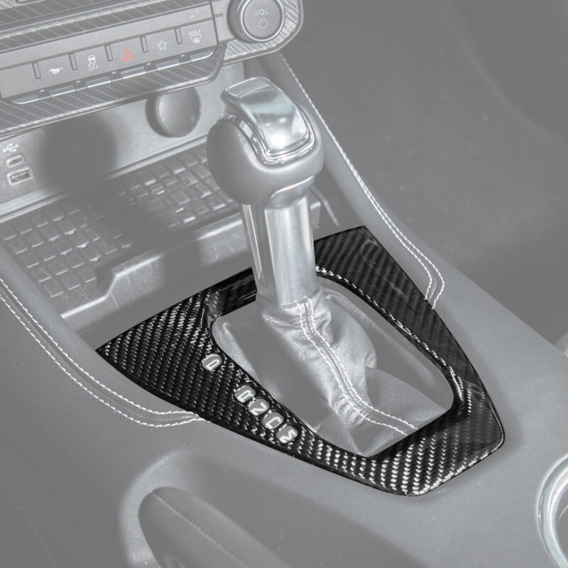 FFP 2024-2025 Ford Mustang Gear Shift Carbon Fiber Panel Cover