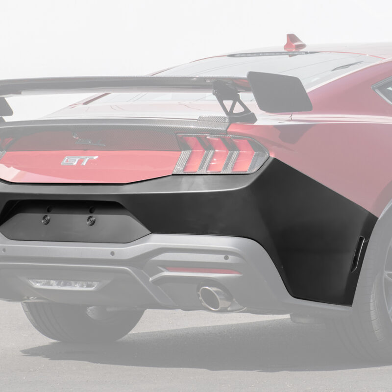 FFP 2024-2025 Ford Mustang Primed Black Rear Bumper Cover